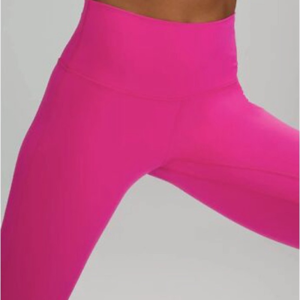 Lululemon Align High-Waisted Pink Capri Leggings